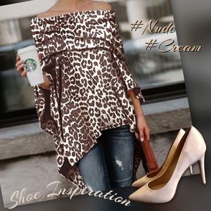 Nude BCBG Pumps Heels